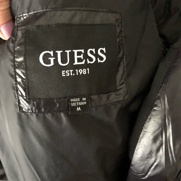 Guess colorblock puffer jacket men - Picture 8 of 11